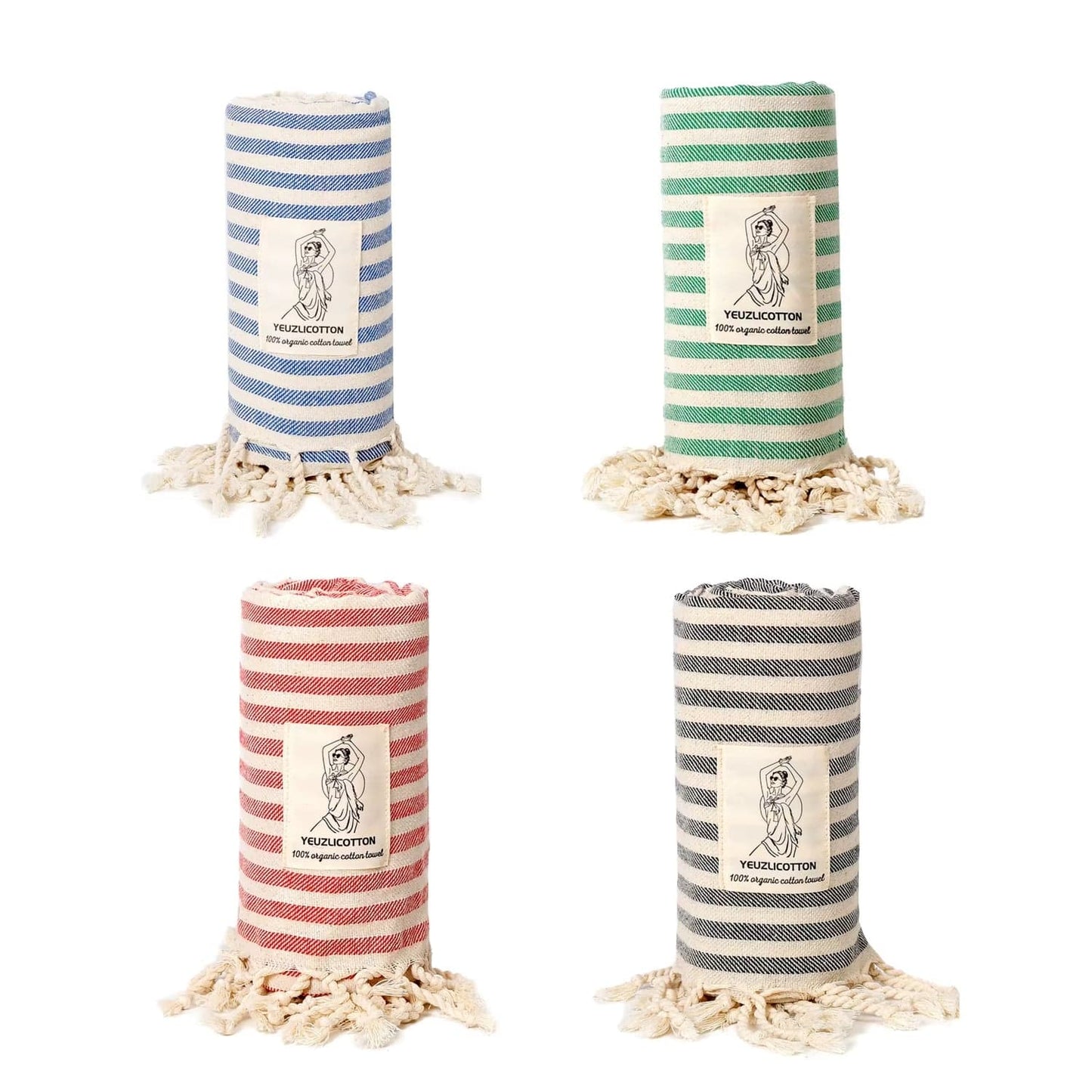 🏖️ The ChillWrap™ Turkish Travel Towel