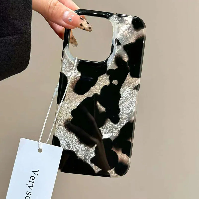 Gradient Leopard Print Phone Case