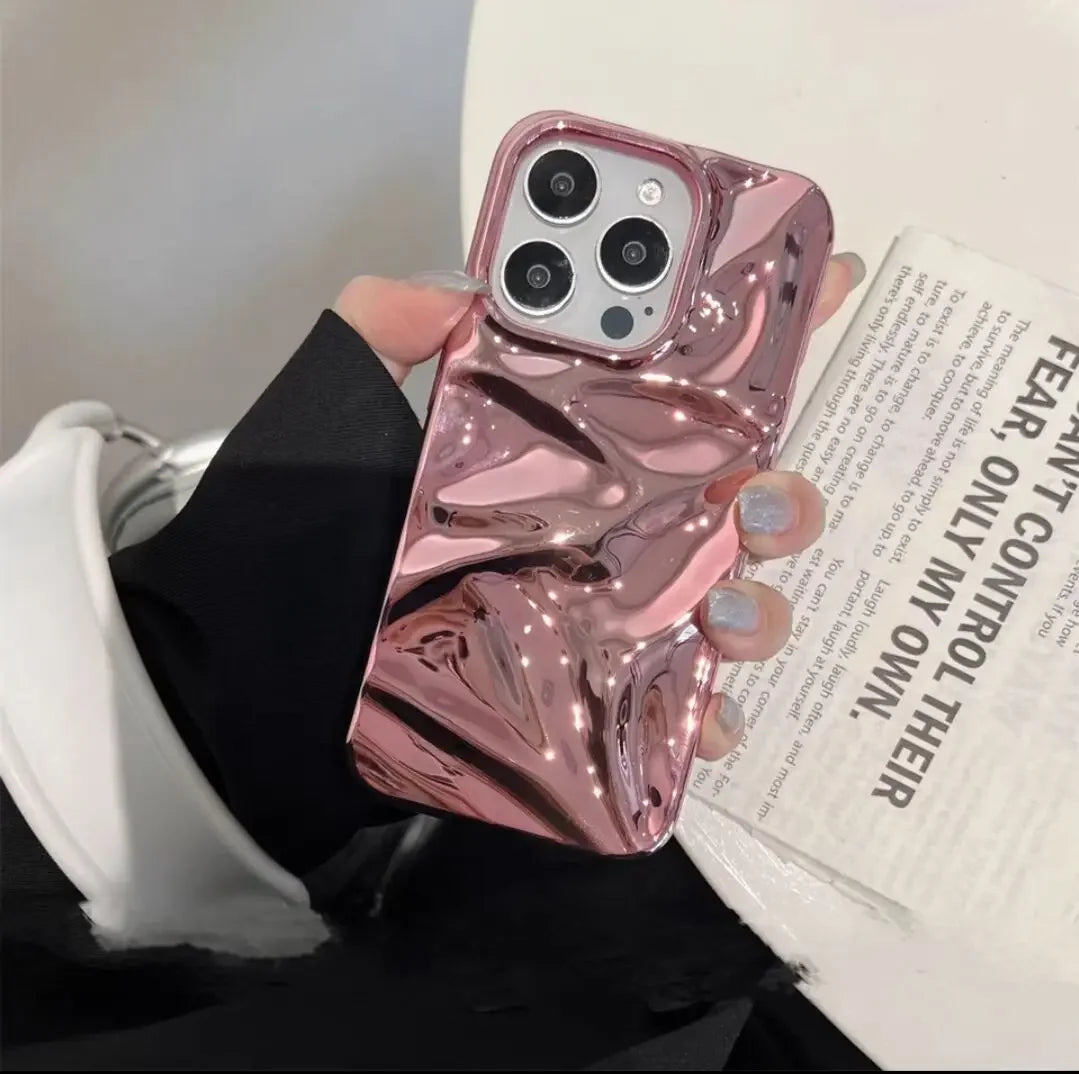 Plating Laser Sparkle Phone Case
