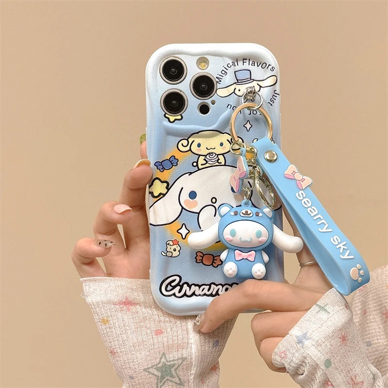 Kuromi Melody 3D Wavy Phone Case