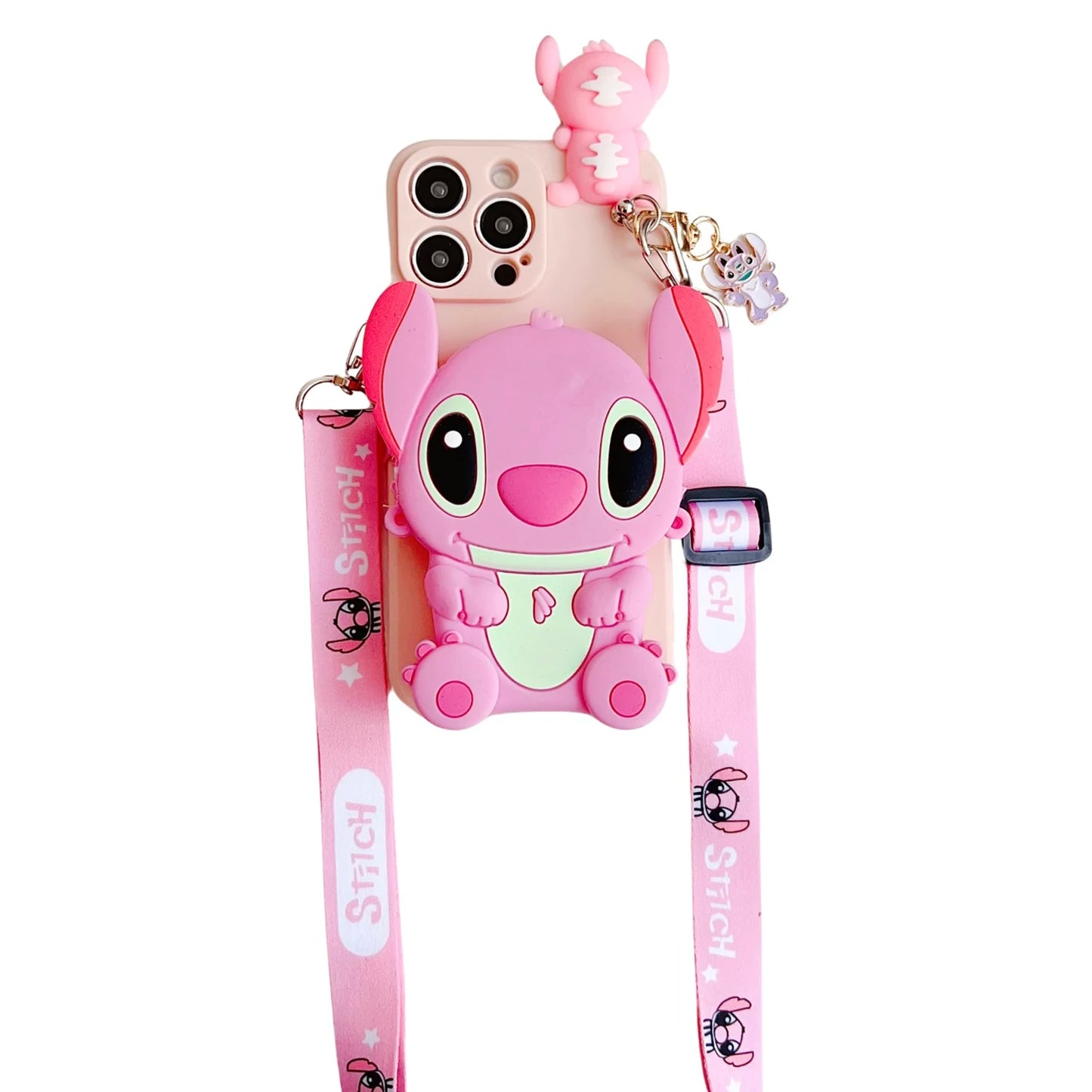 Stitch Wallet Phone Case for iPhone