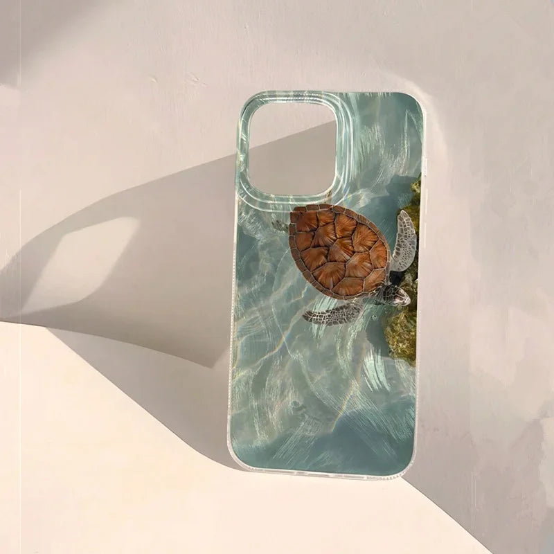 Turtle Pattern Phone Case