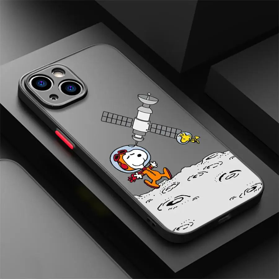 Snoopy Astronaut iPhone Case