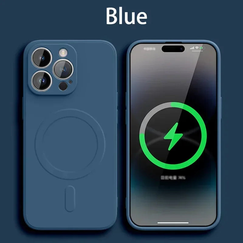 Liquid Silicone Magsafe Phone Case