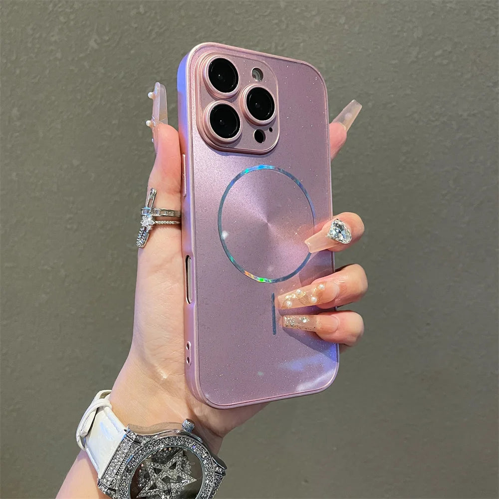Glitter Aurora Magnetic Phone Case