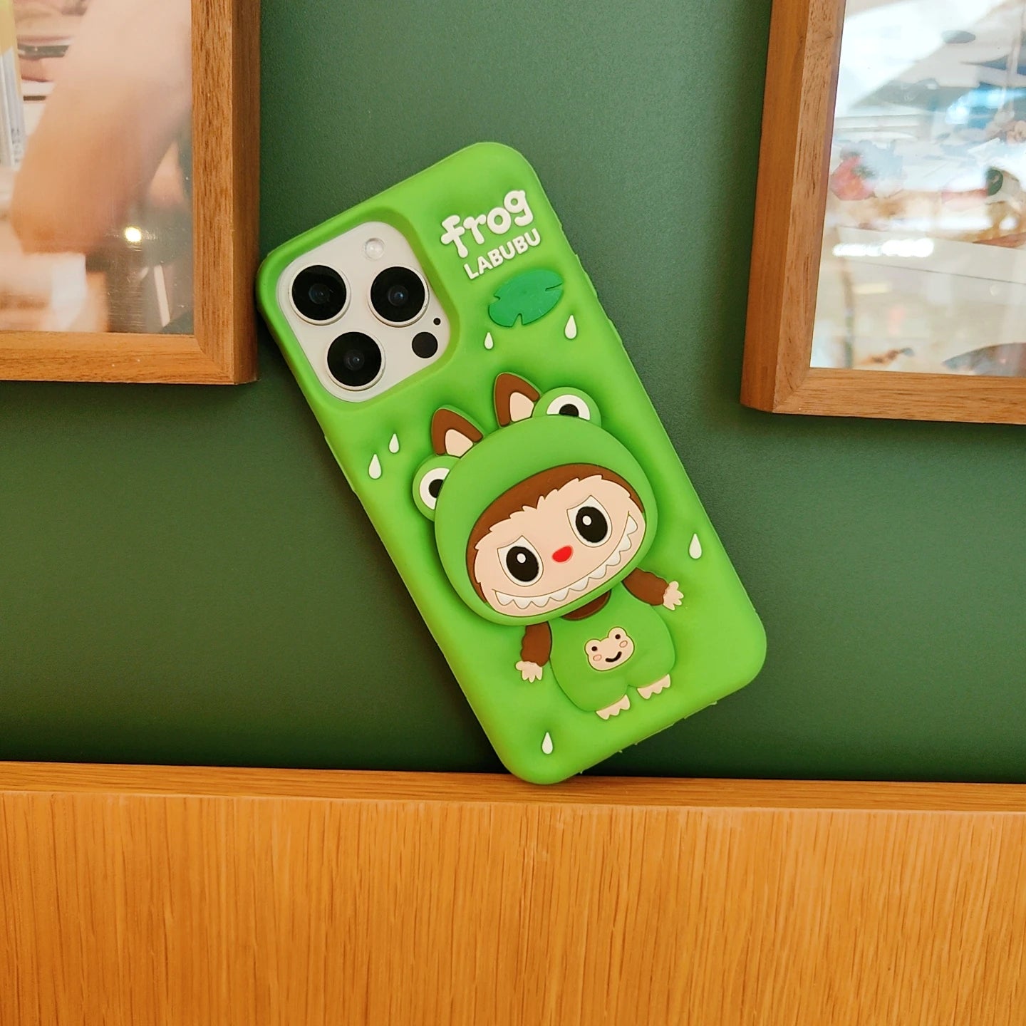 Cartoon Bee & Frog Phone Case