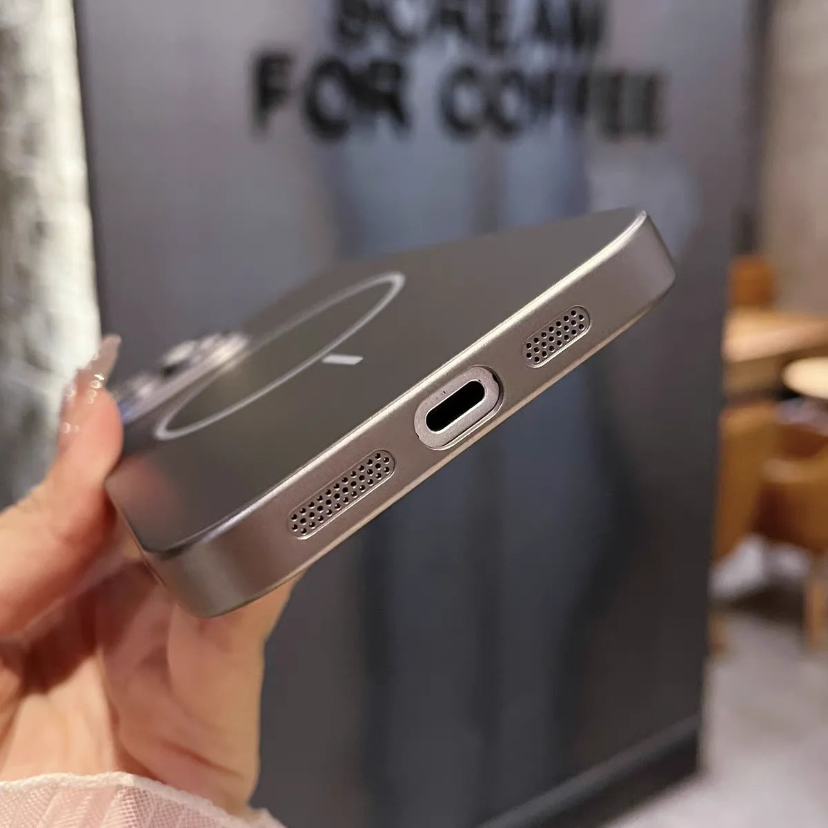 Frosted Electroplated Phone Case
