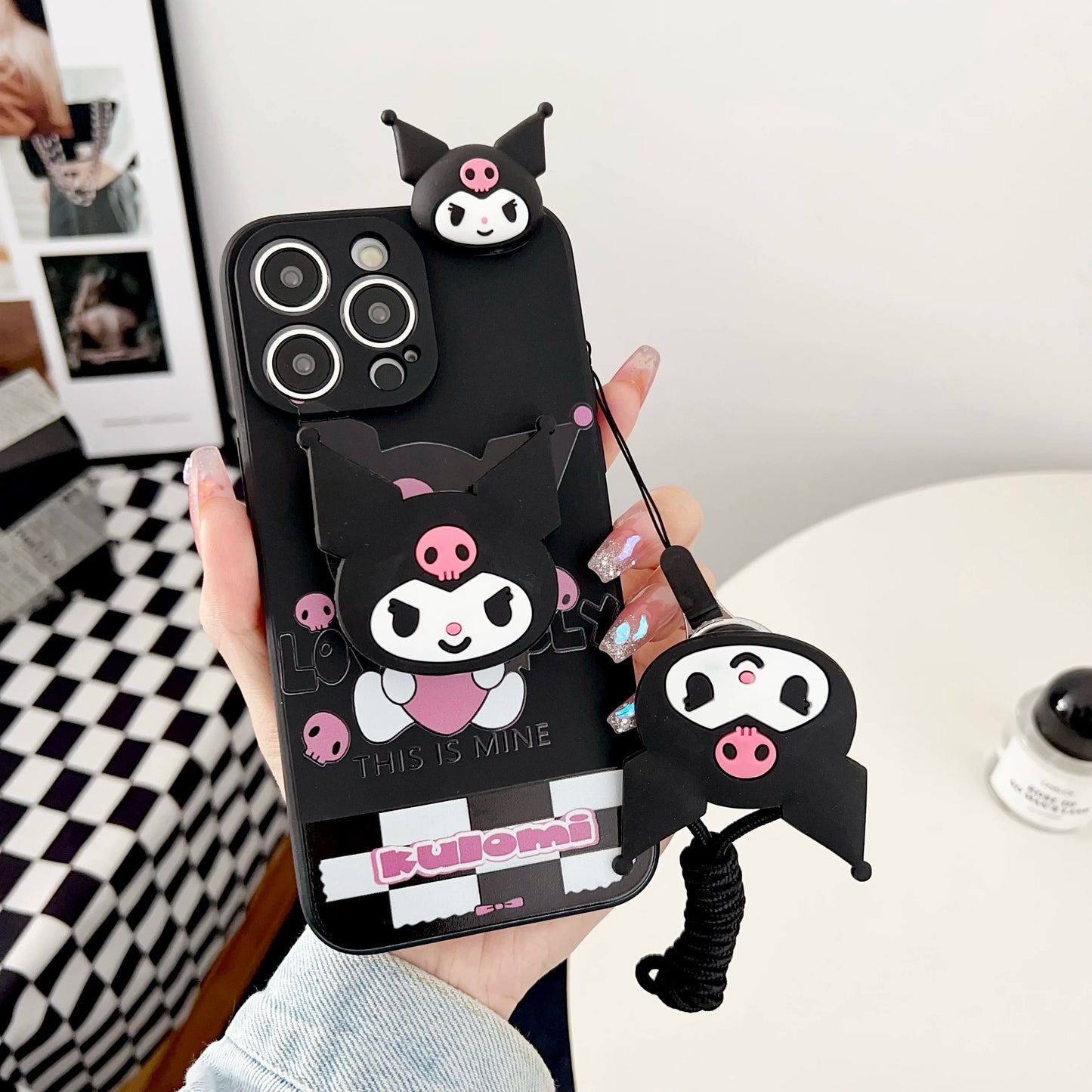 Cute Kuromi Phone Case for iPhone