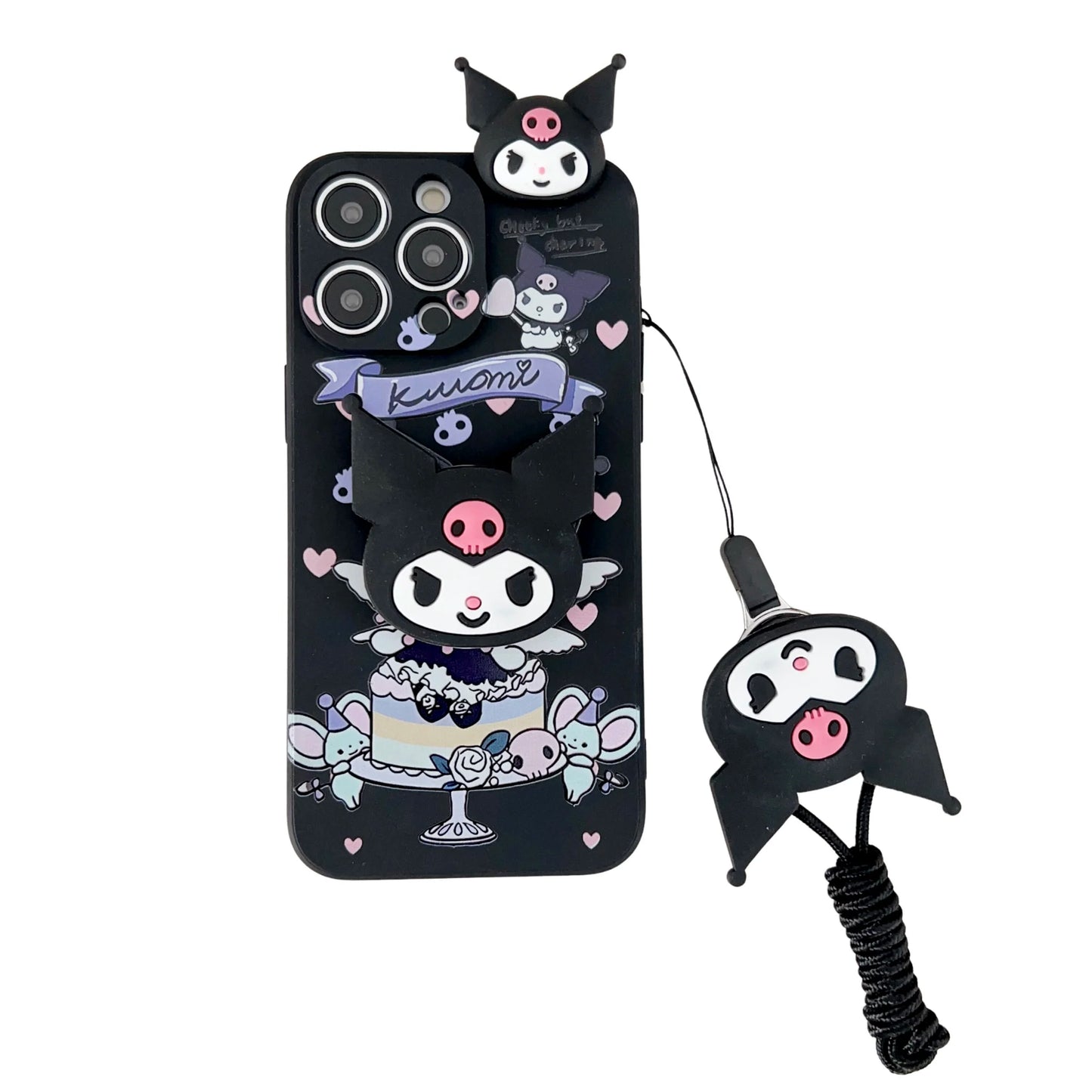 Cute Kuromi Phone Case for iPhone