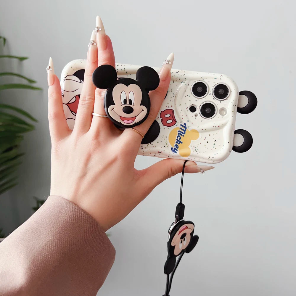 Minnie Mickey Wave Phone Case for iPhone