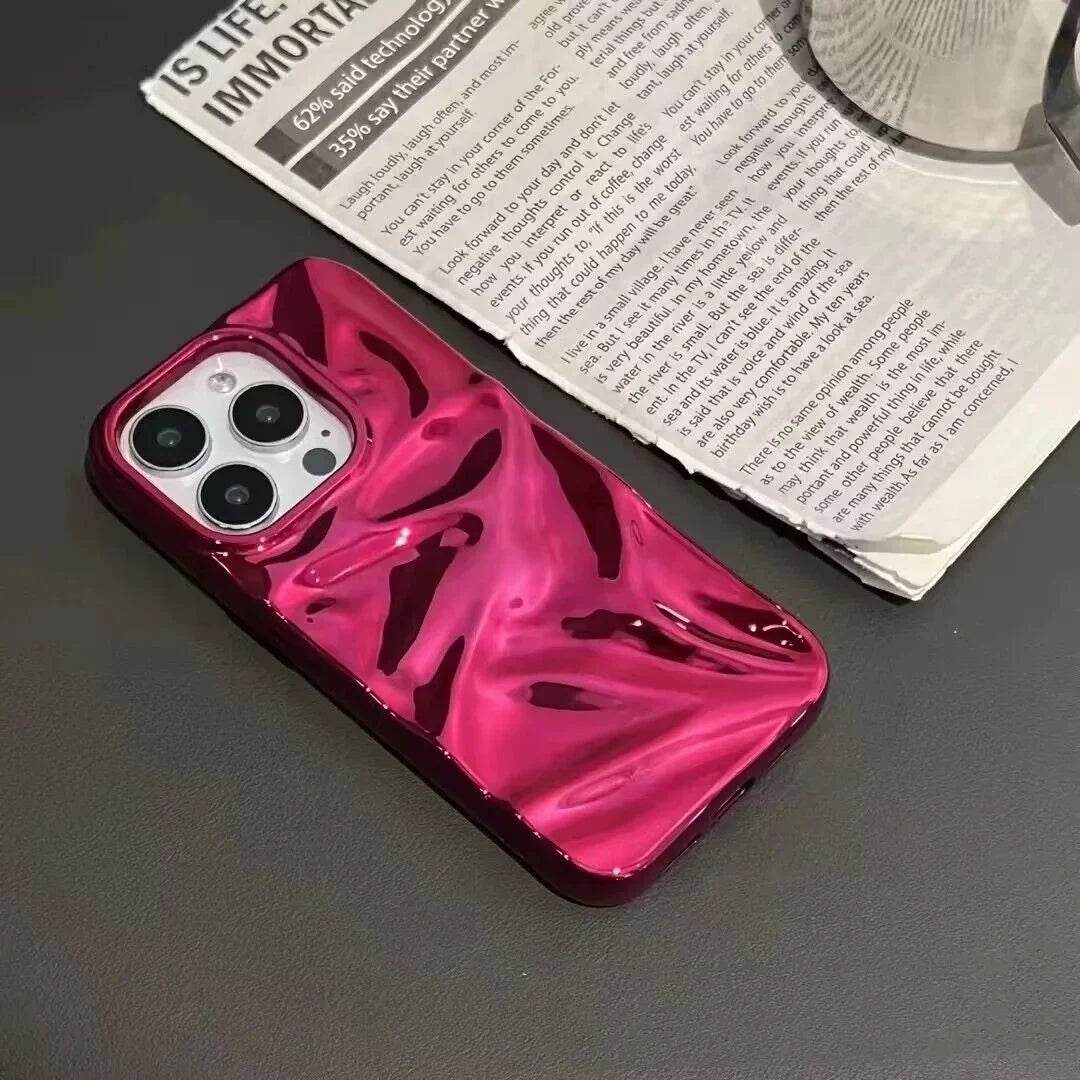 Plating Laser Sparkle Phone Case