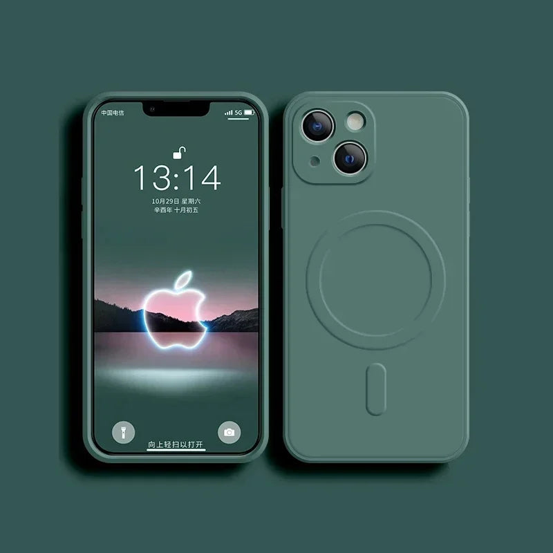 Liquid Silicone Magsafe Phone Case