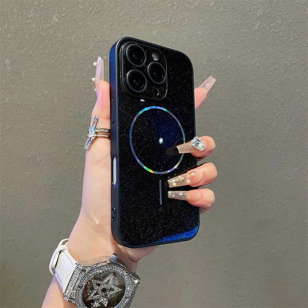 Glitter Aurora Magnetic Phone Case