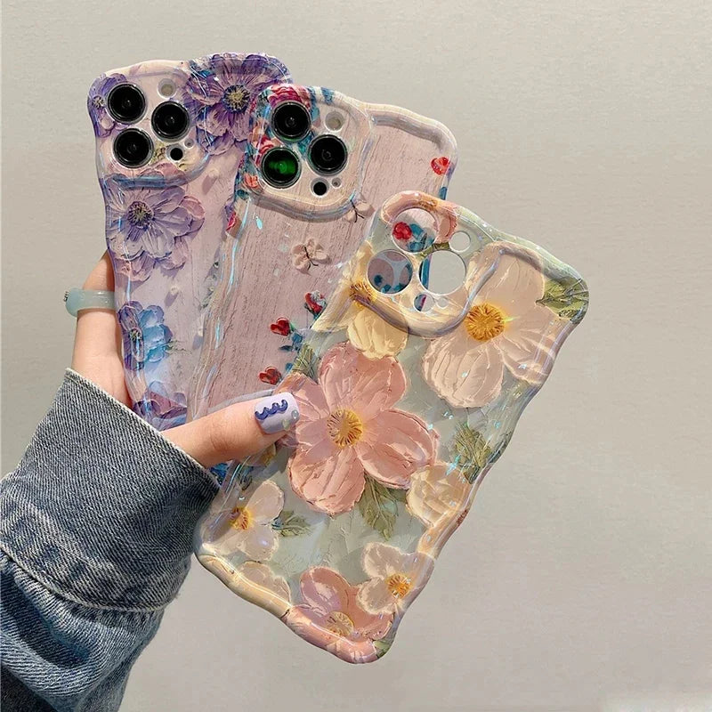 Laser Flower Phone Case