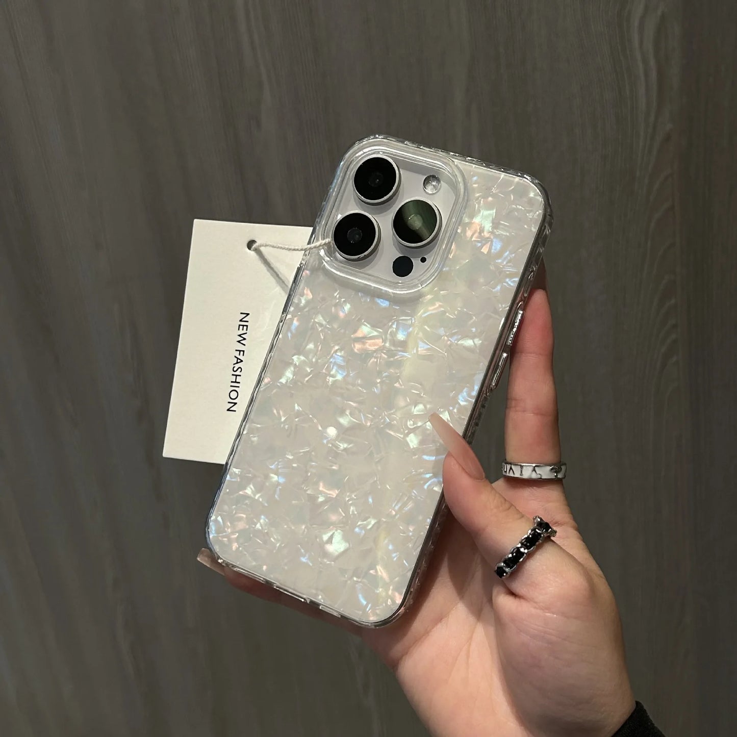 Glitter Conch Shell Phone Case