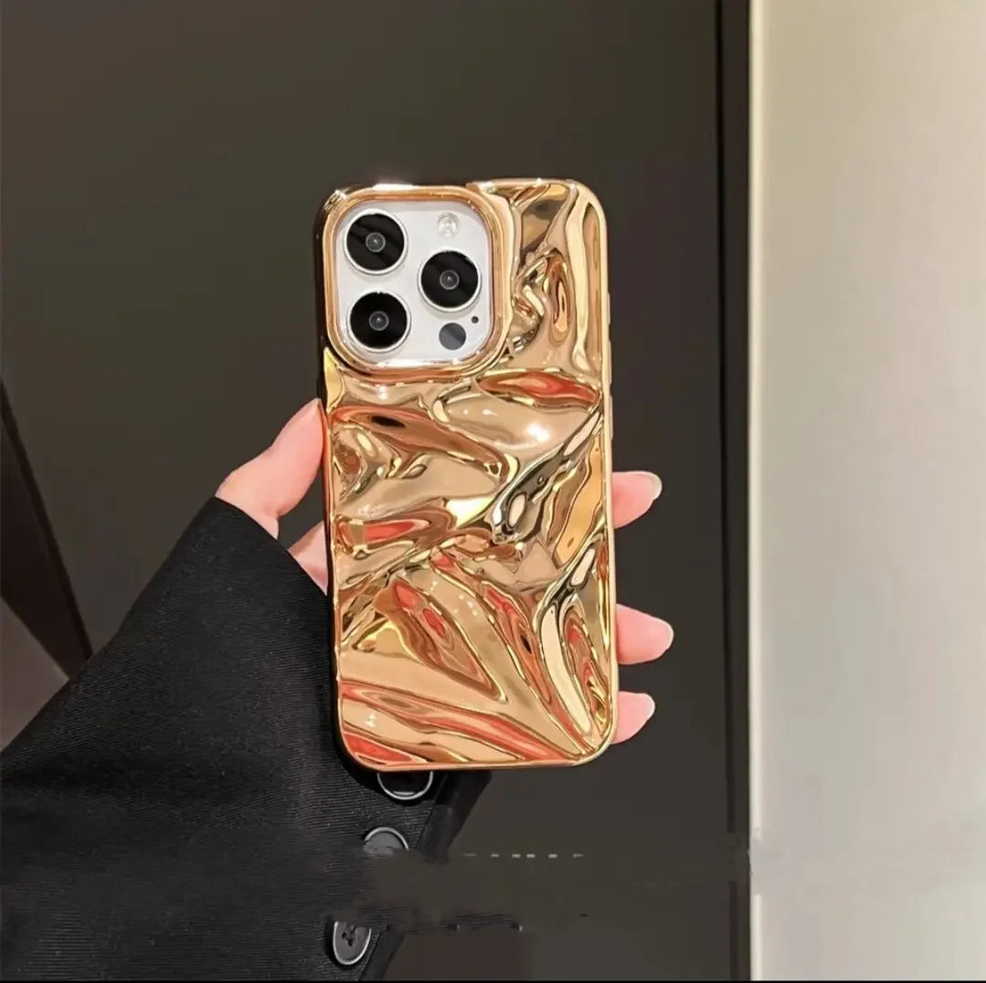 Plating Laser Sparkle Phone Case