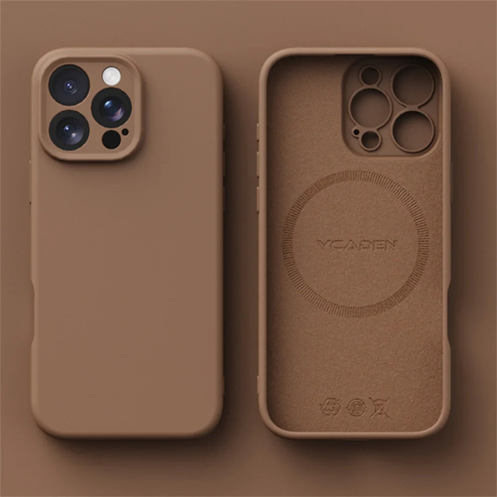 Liquid Silicone Magsafe Phone Case