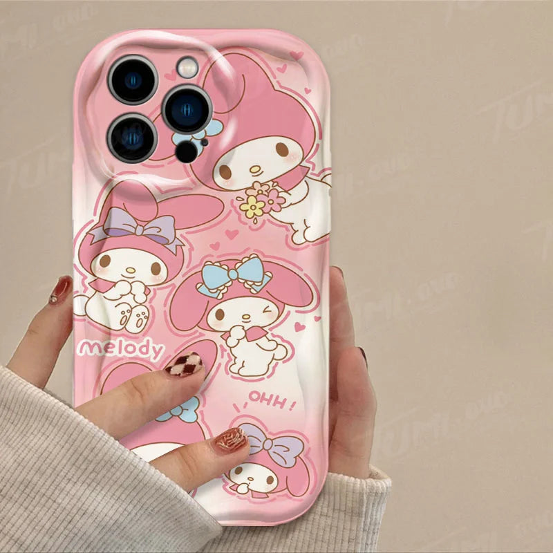 Kuromi Kitty Melody Pochacco Phone Case