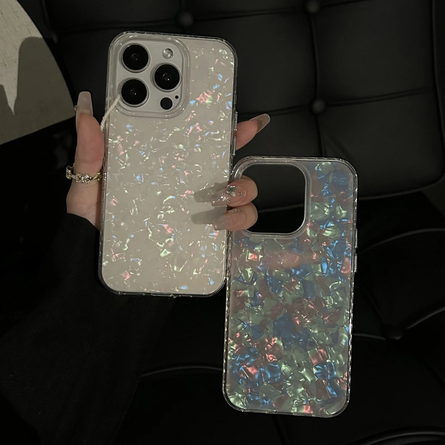 Glitter Conch Shell Phone Case