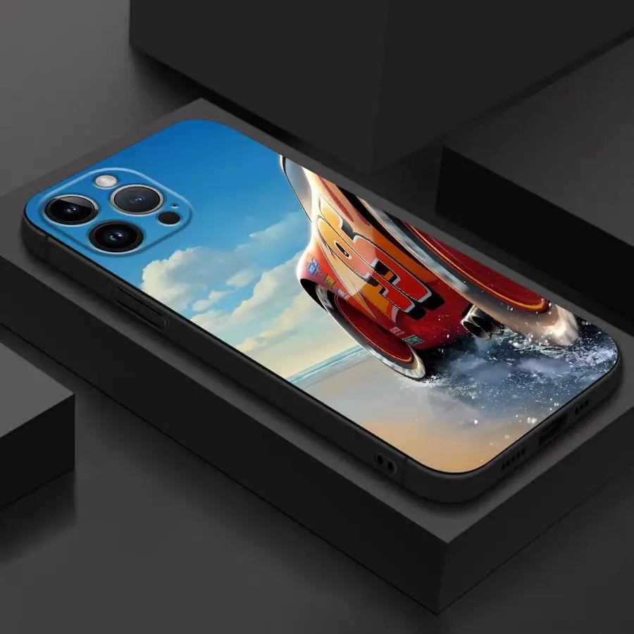 Disney Lightning McQueen Logo Phone Case