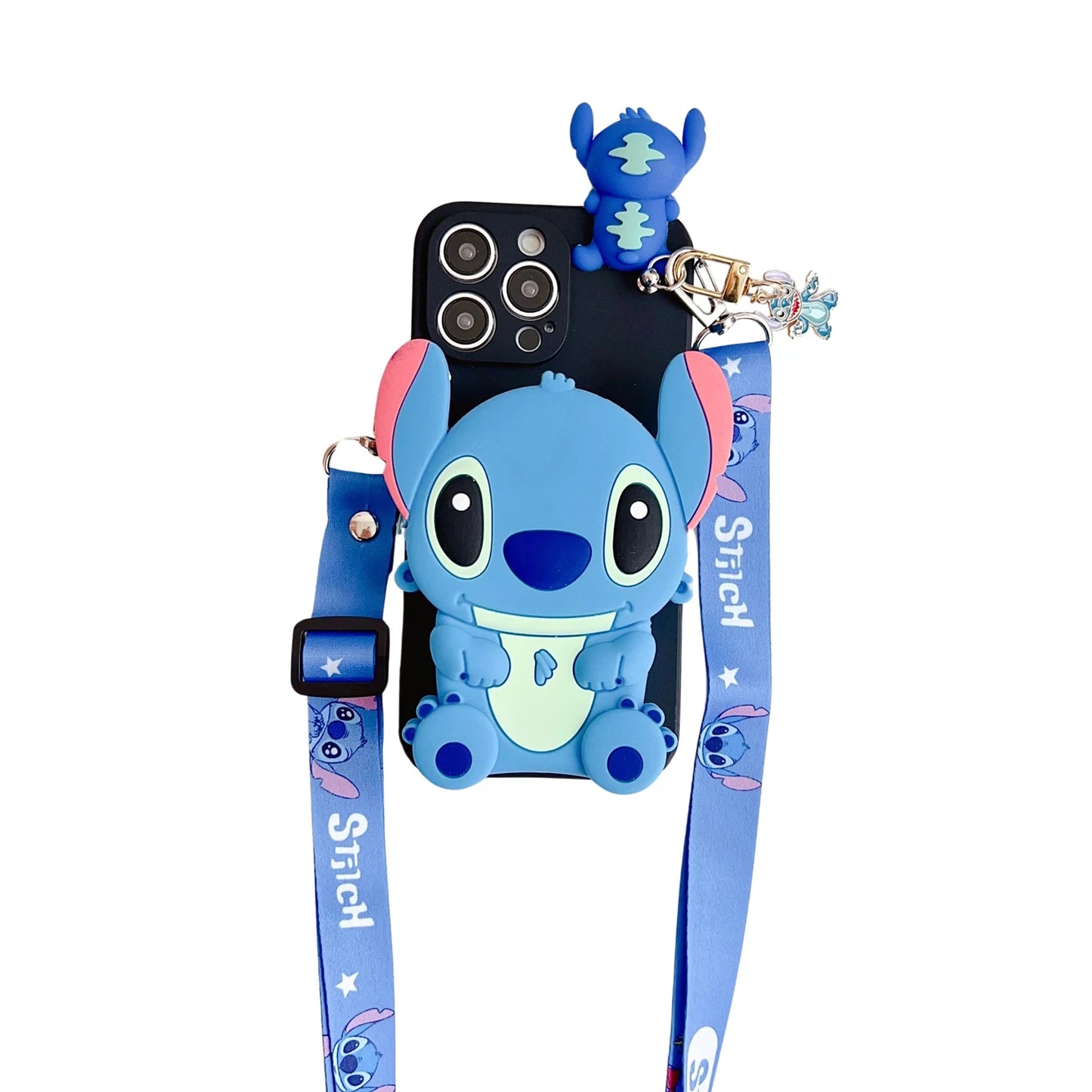 Stitch Wallet Phone Case for iPhone