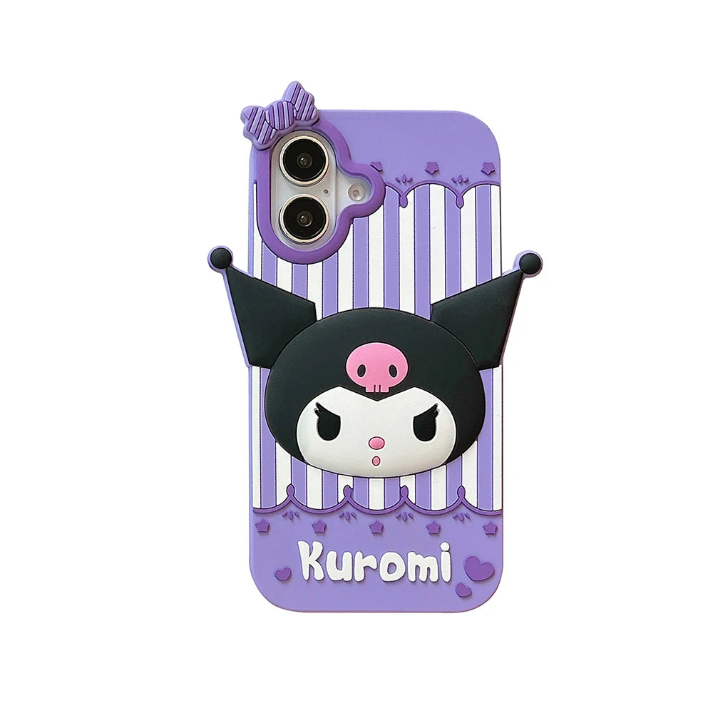 Hello Kitty Kuromi My Melody Silicone Phone Case