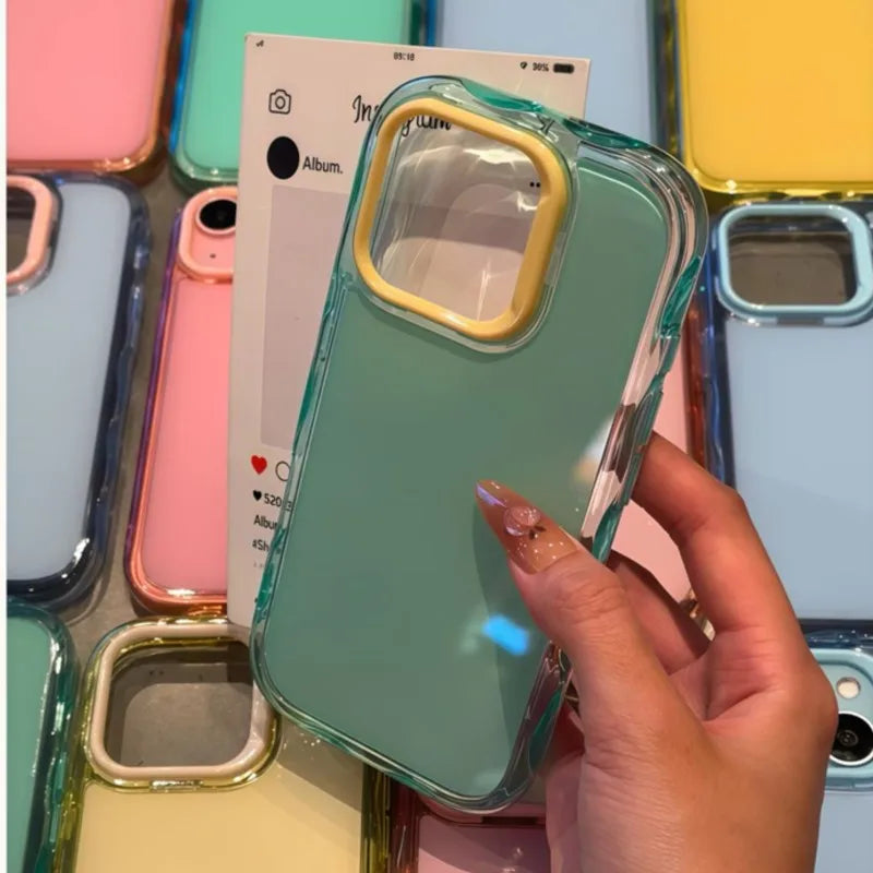 Jelly Candy Shockproof Silicone Phone Case
