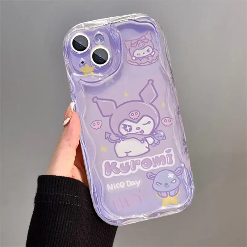 Kuromi Melody Wave Phone Case