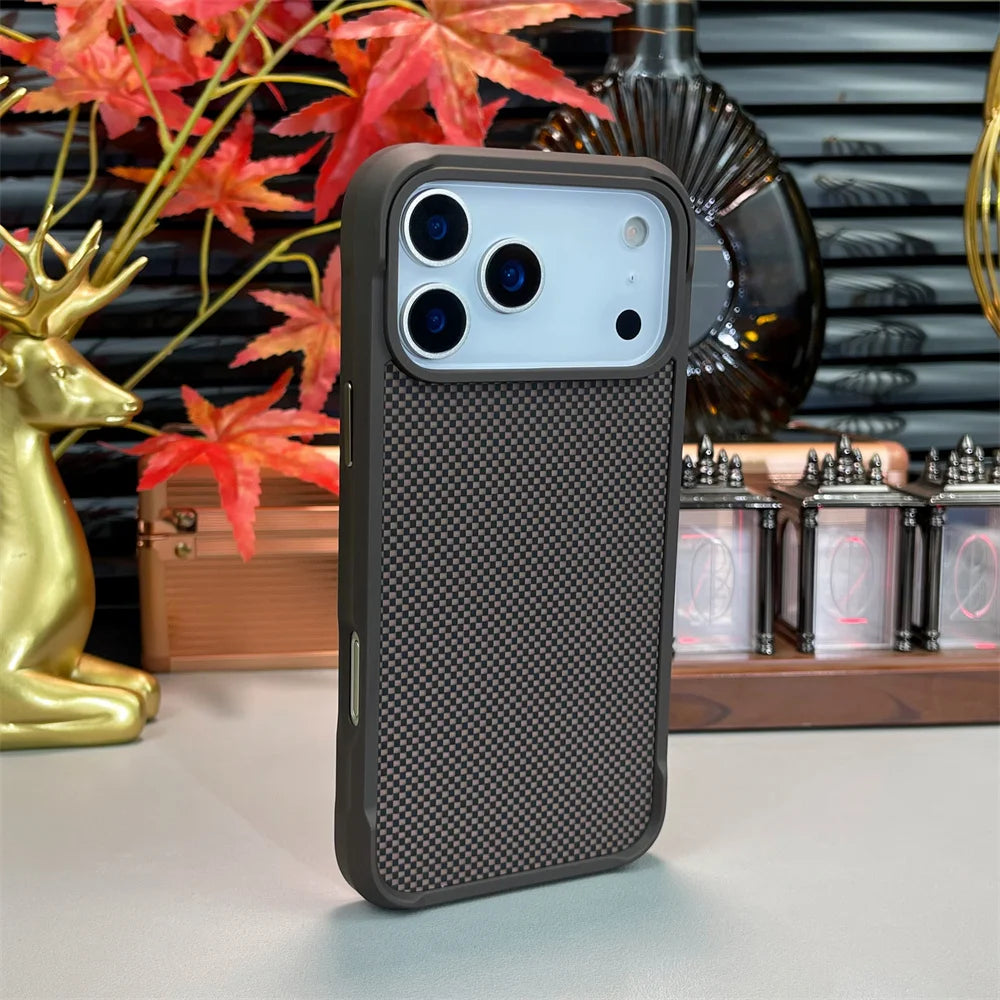 Carbon Fiber Magnetic Phone Case