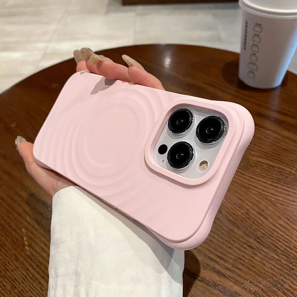 Magnetic Silicone Magsafe Phone Case