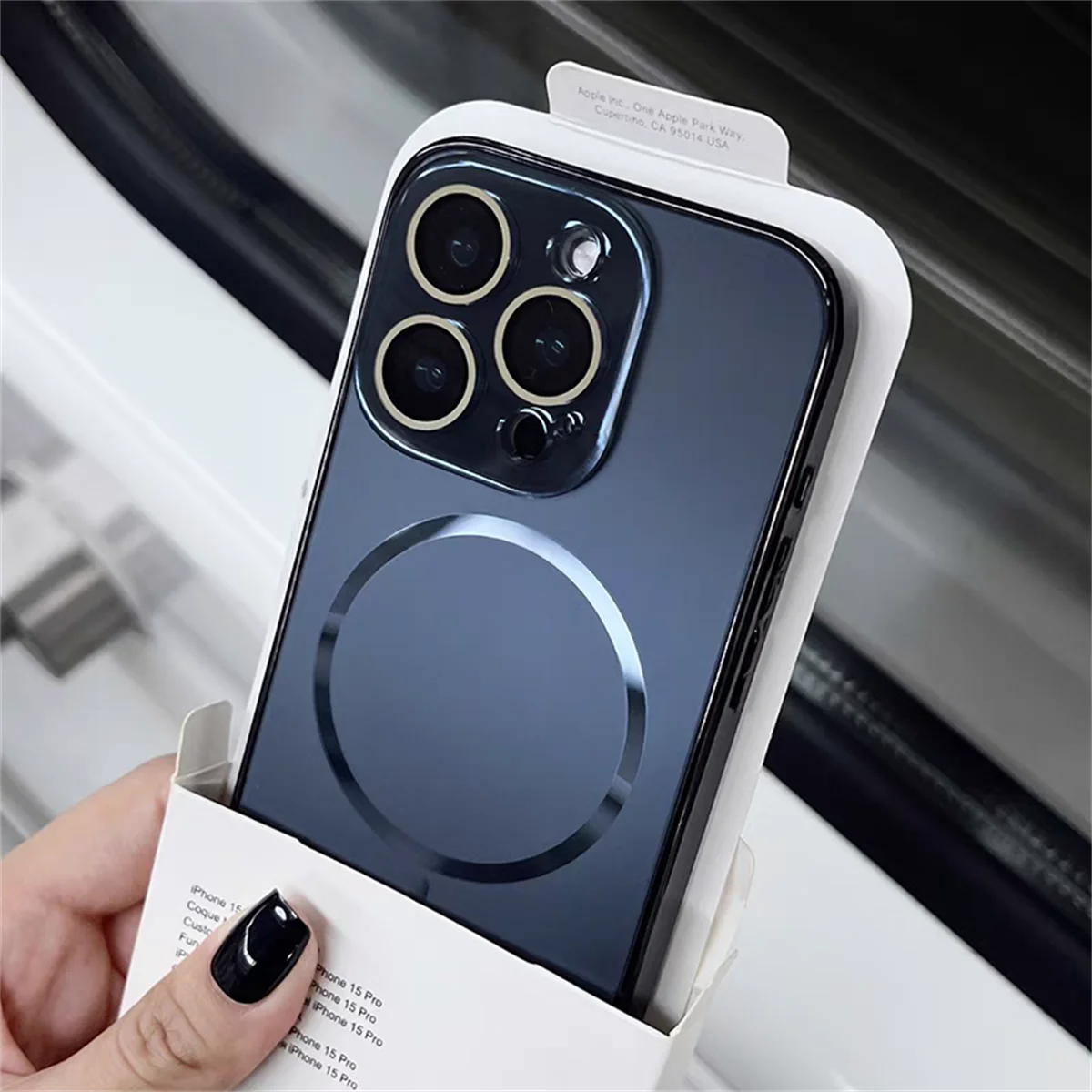 Nano Frosted Magnetic Lens Protect Case