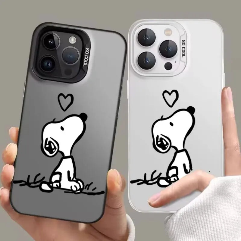 Love Heart Snoopy Phone Case