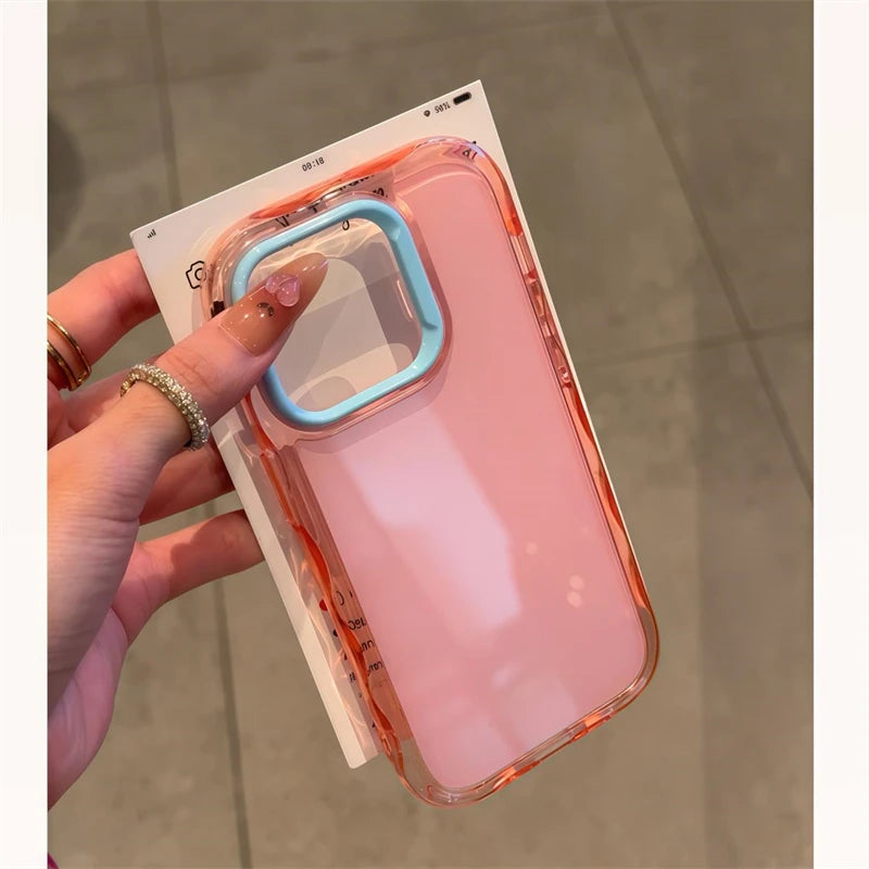 Jelly Candy Shockproof Silicone Phone Case