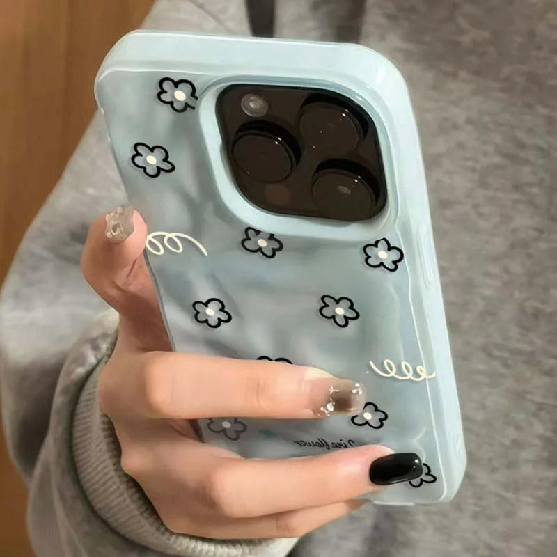 Korean Flower Cartoon Phone Case