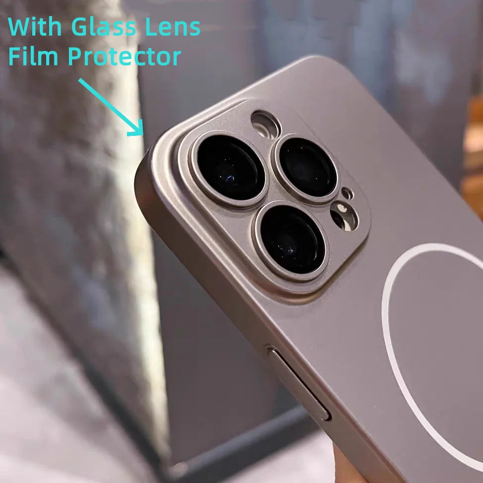 Frosted Electroplated Phone Case