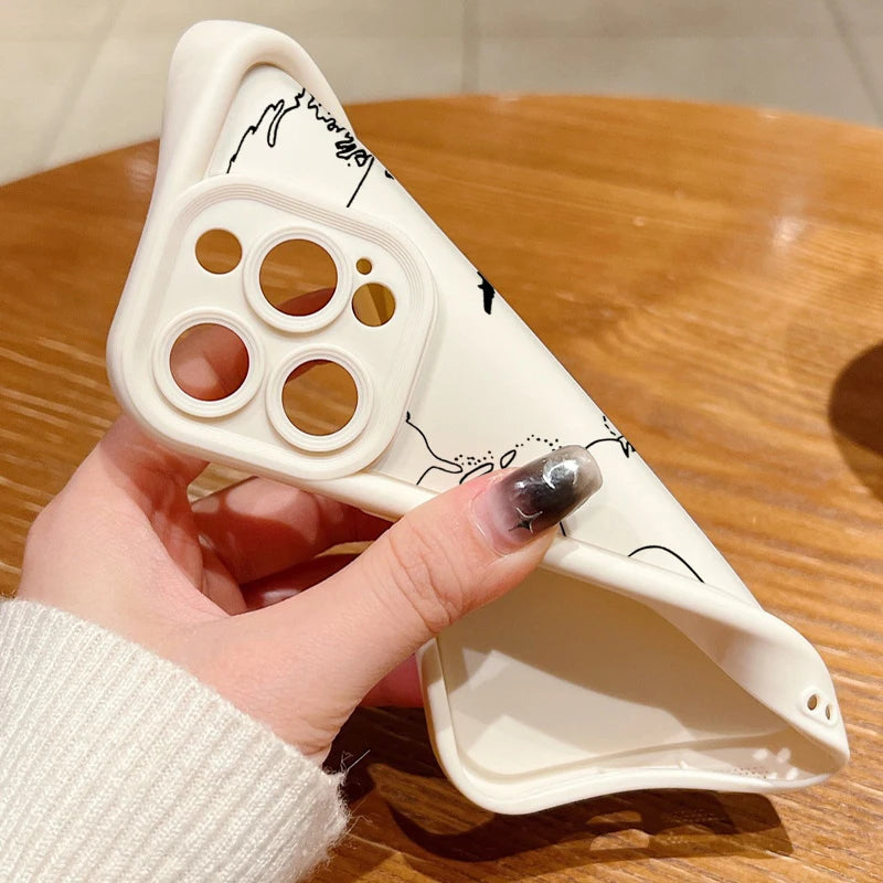 Airplane Route Phone Case