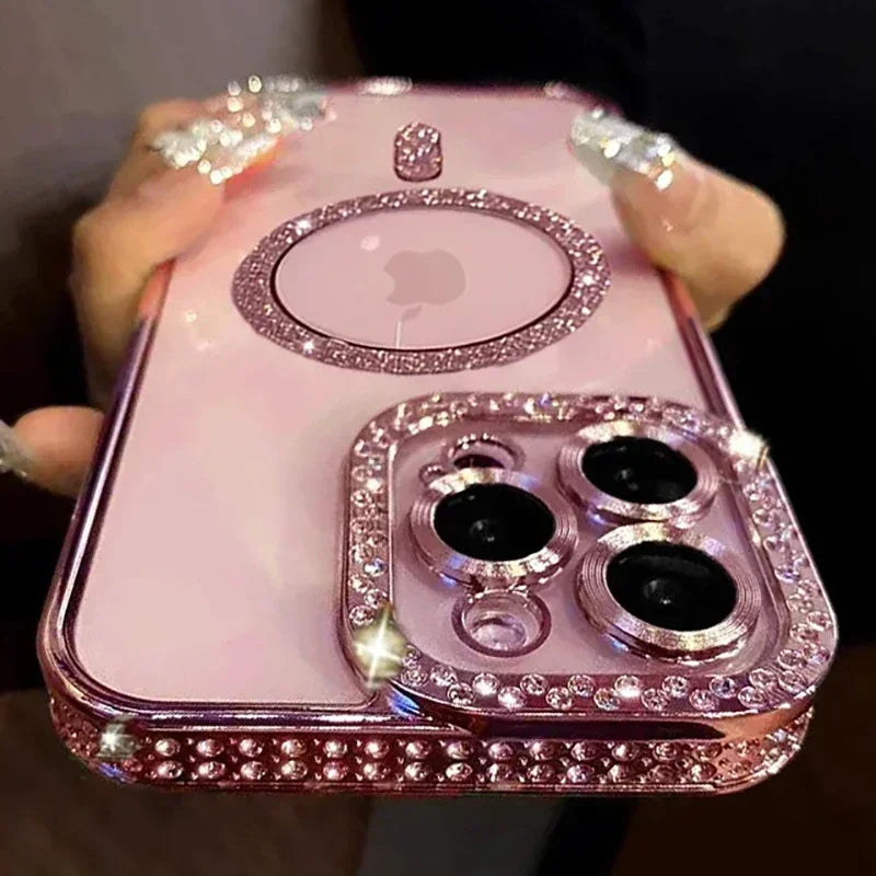Glitter Transparent Phone Case