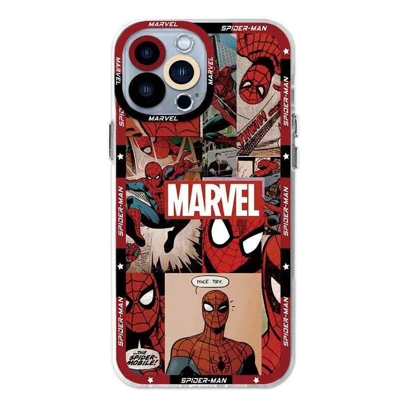 Marvel Spider-Man Clear Phone Case