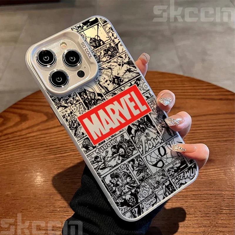 Marvel Logo Phone Case for iPhone