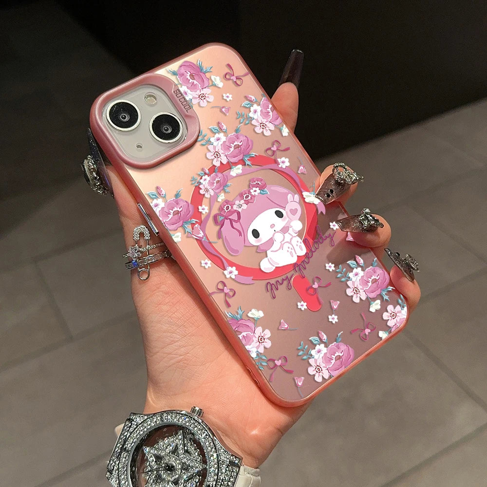 Hello Kitty Kuromi Magsafe Magnetic Phone Case