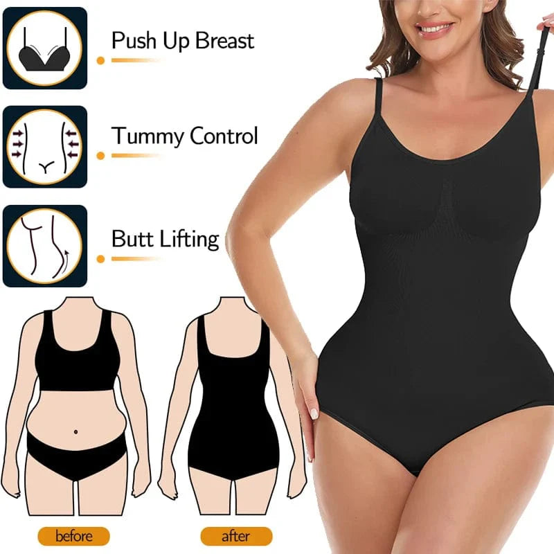 CurveCraft™ Plus Size Bodysuits: The Ultimate Shapewear Revolution