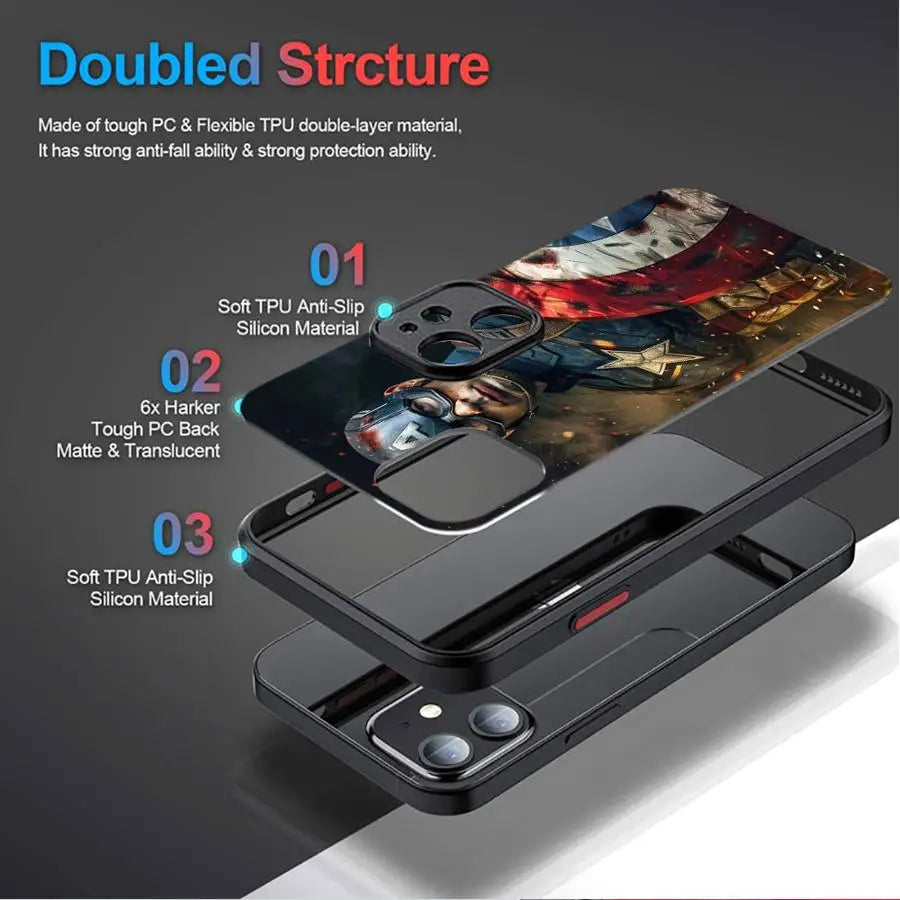 Marvel Captain America Phone Case