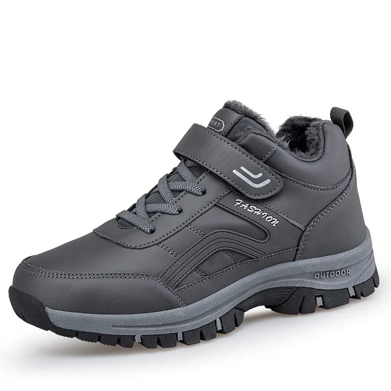 WinterSnow™ Unisex Warm Ankle Boots – Waterproof, Non-Slip, Plush Lined Boots for Couples