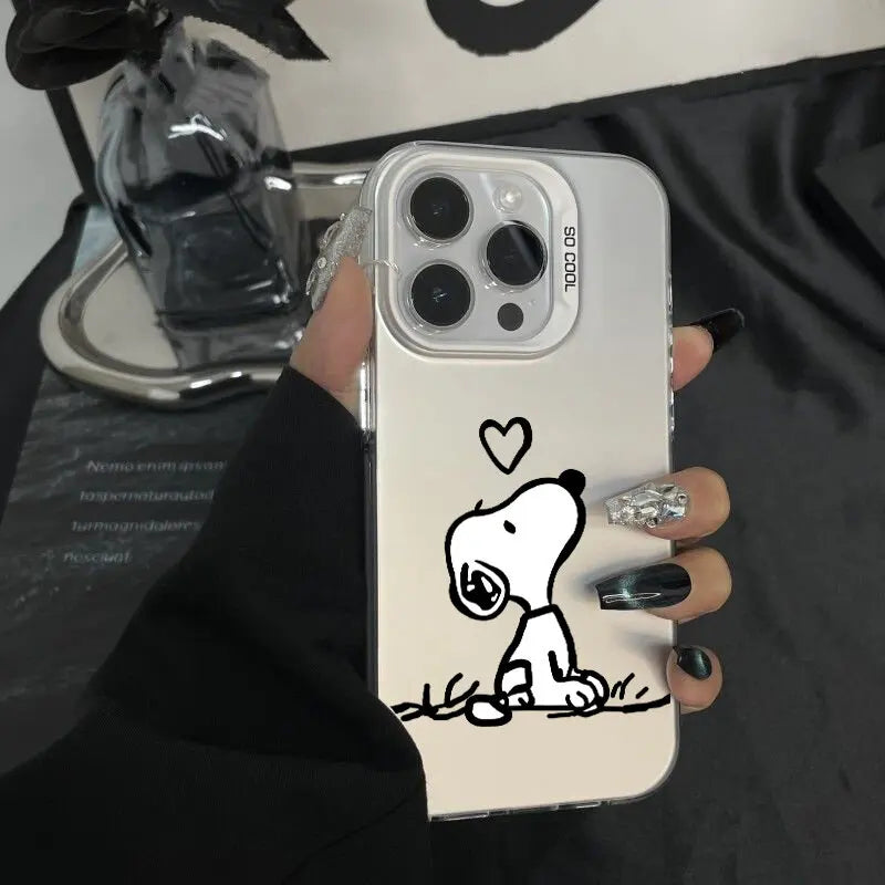 Love Heart Snoopy Phone Case