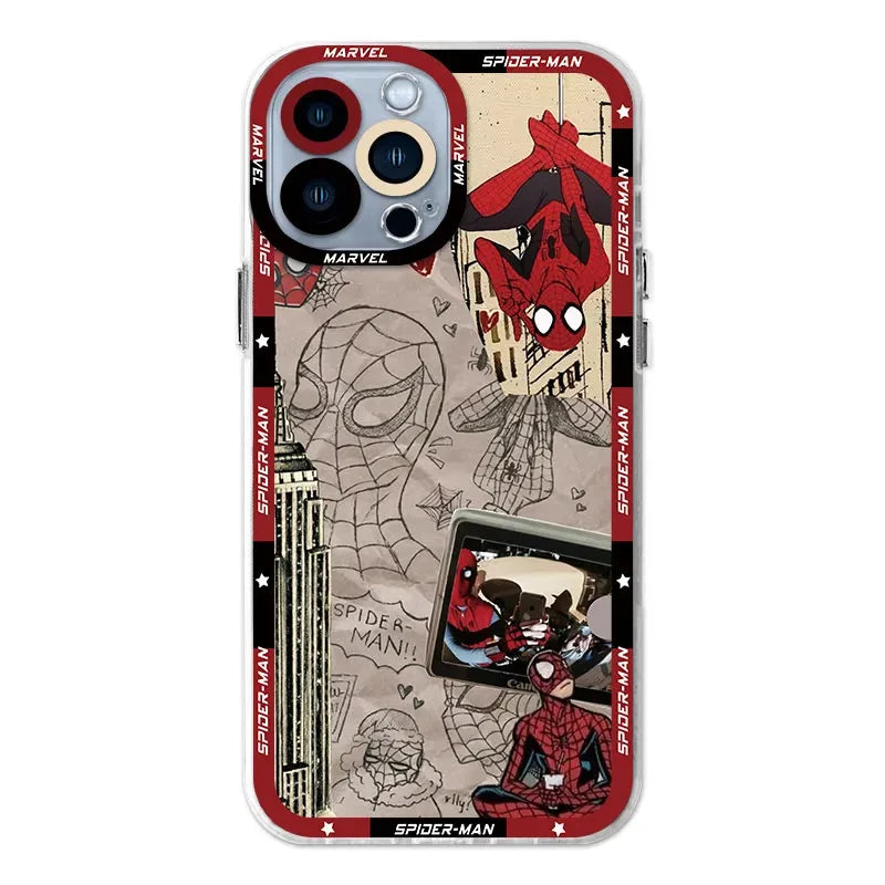 Marvel Spider-Man Clear Phone Case