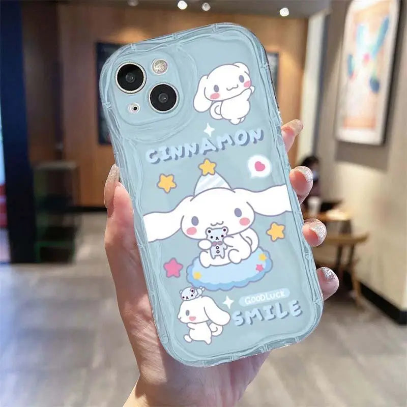 Sanrio Kuromi Hello Kitty Hand Chain Phone Case