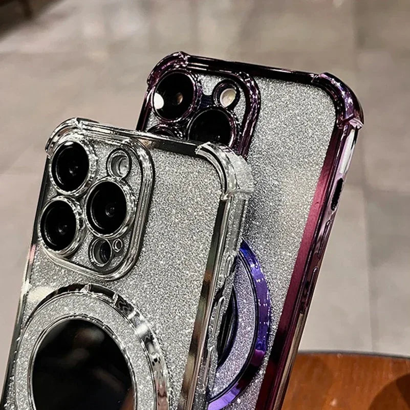 Magsafe Glitter Mirror Phone Case