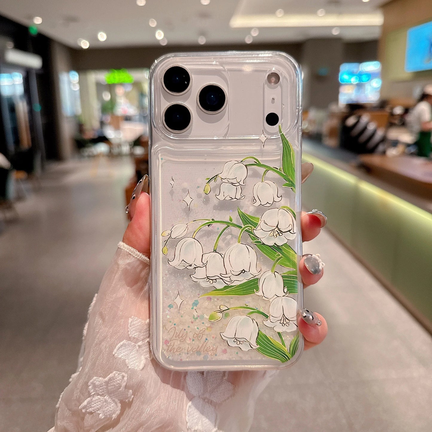 Noctilucent Quicksand Glitter Phone Case