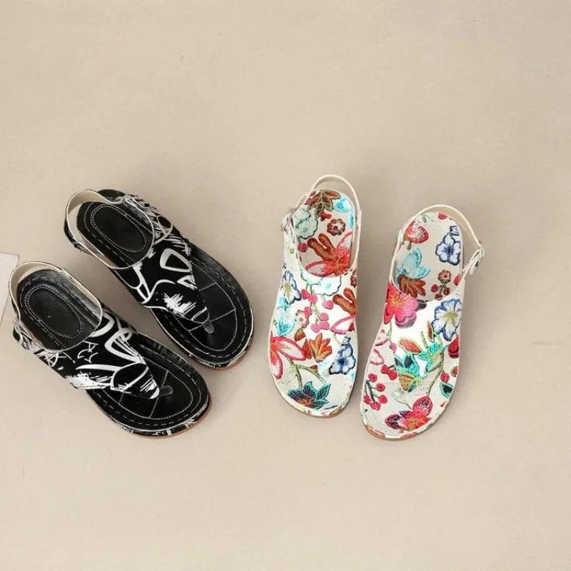 FloraComfort™ Women's Orthopedic Wedge Sandals