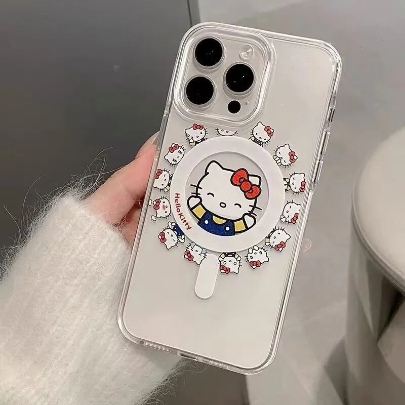 Pink Hello Kitty Magnetic Phone Case